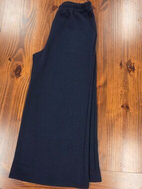 Wide Leg Textured Print Pants
